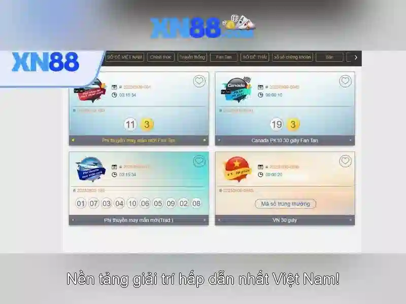 xn88: nền tảng trò chơi trực tuyến đáng chú ý