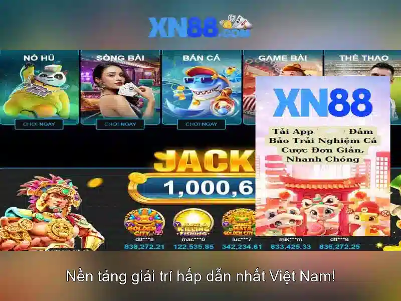 xn88 - Nền tảng giải trí trực tuyến và cá cược